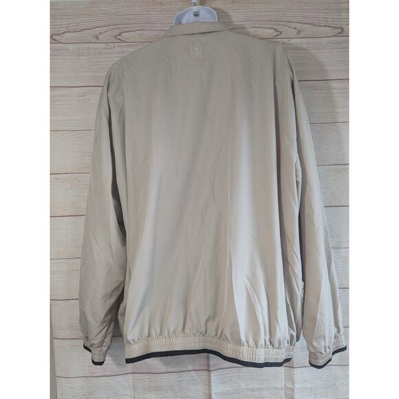 PGA Men's Tour Jacket Casual Full Zip Long Sleeve Wind Water Resistant Size XXL - Picture 2 of 6